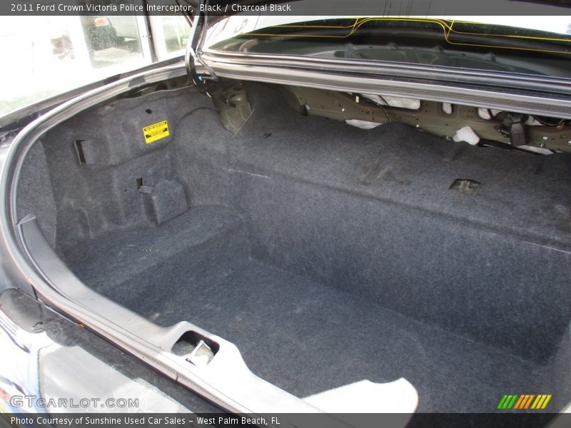 Black / Charcoal Black 2011 Ford Crown Victoria Police Interceptor