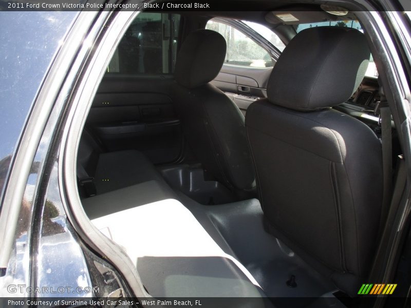 Black / Charcoal Black 2011 Ford Crown Victoria Police Interceptor