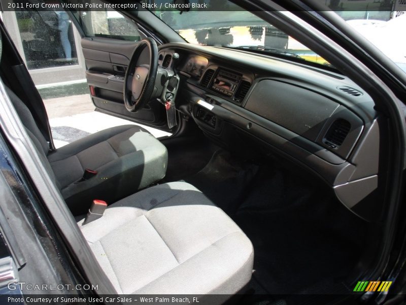 Black / Charcoal Black 2011 Ford Crown Victoria Police Interceptor