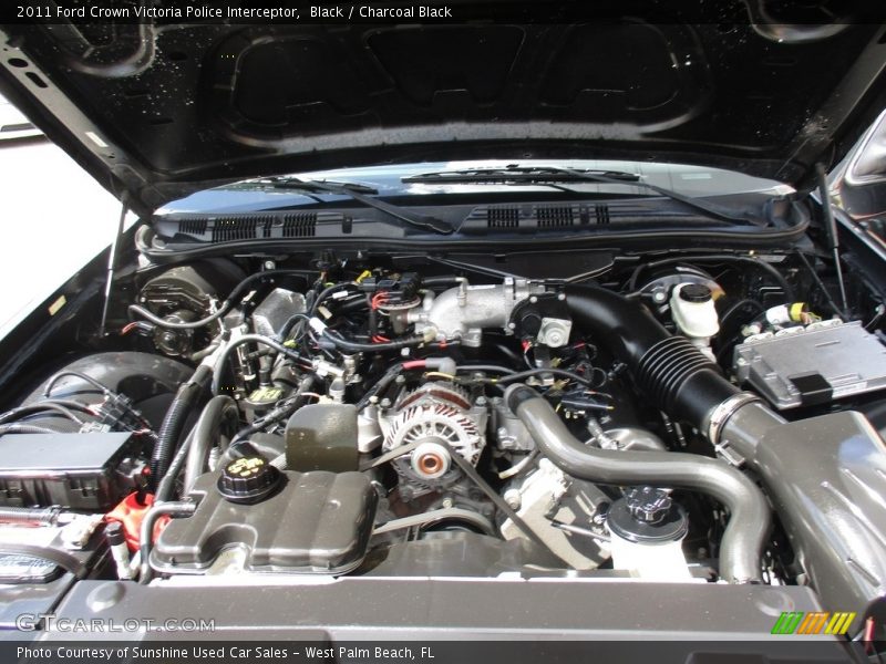 Black / Charcoal Black 2011 Ford Crown Victoria Police Interceptor