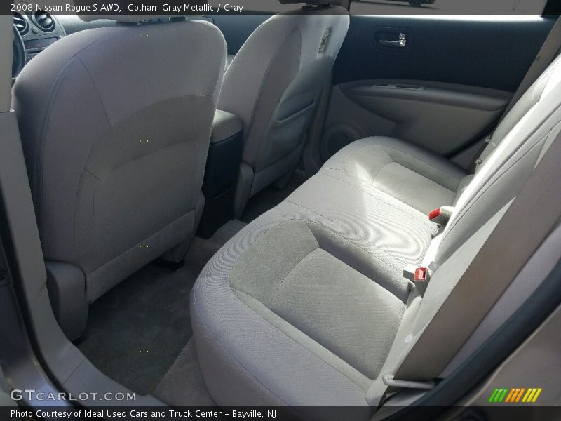 Gotham Gray Metallic / Gray 2008 Nissan Rogue S AWD