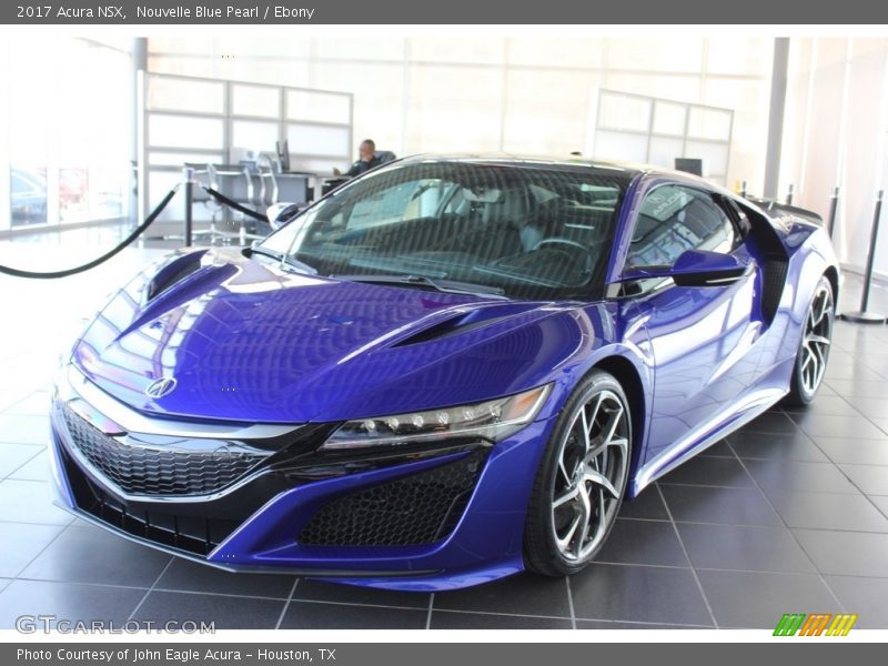 Nouvelle Blue Pearl / Ebony 2017 Acura NSX