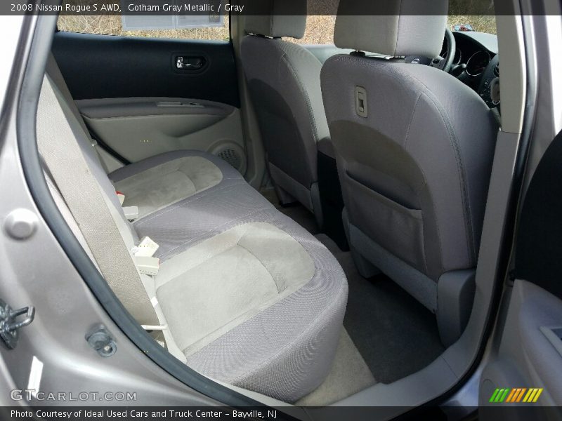 Gotham Gray Metallic / Gray 2008 Nissan Rogue S AWD