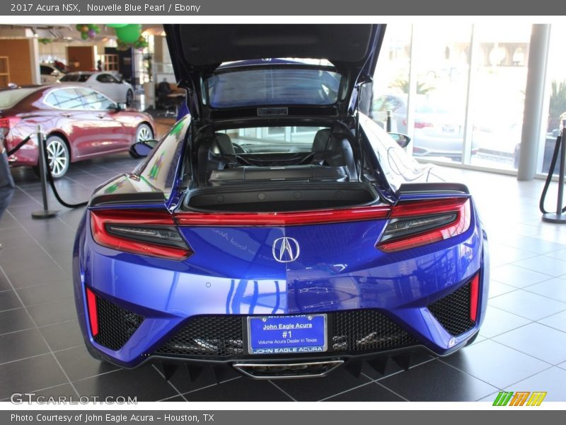 Nouvelle Blue Pearl / Ebony 2017 Acura NSX