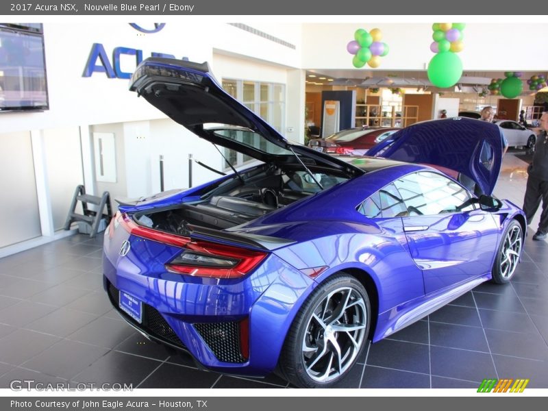 Nouvelle Blue Pearl / Ebony 2017 Acura NSX