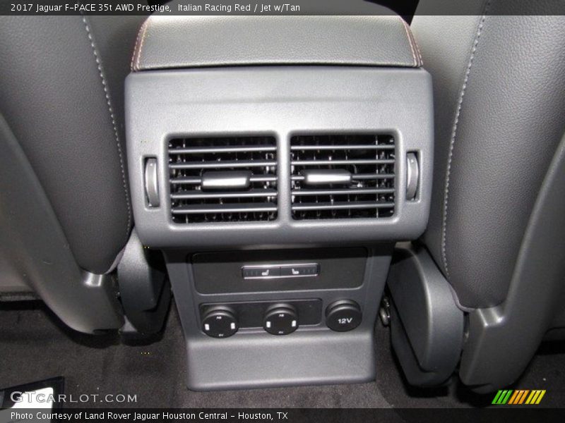 Italian Racing Red / Jet w/Tan 2017 Jaguar F-PACE 35t AWD Prestige
