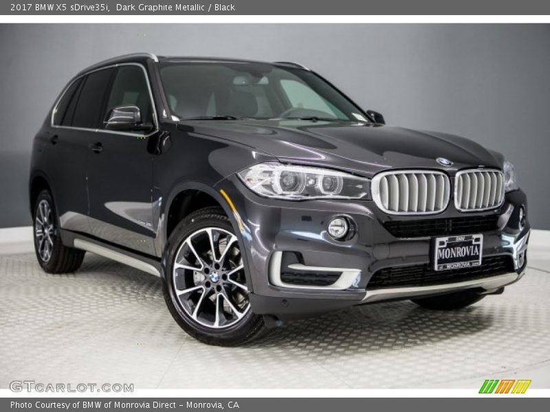 Dark Graphite Metallic / Black 2017 BMW X5 sDrive35i