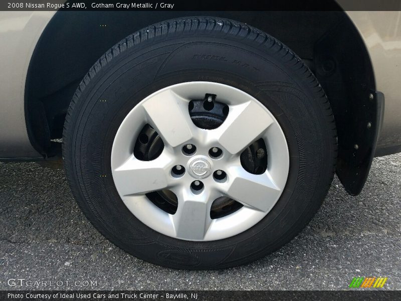 Gotham Gray Metallic / Gray 2008 Nissan Rogue S AWD