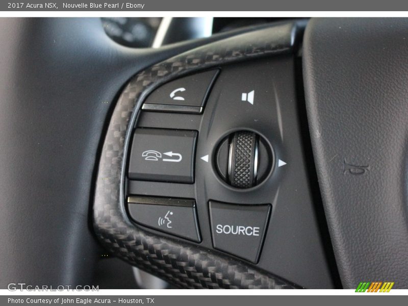 Controls of 2017 NSX 