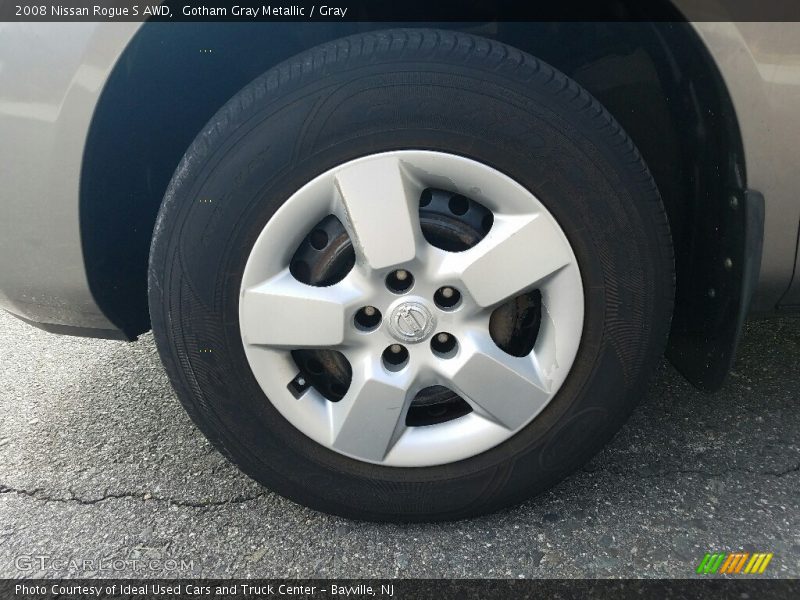 Gotham Gray Metallic / Gray 2008 Nissan Rogue S AWD