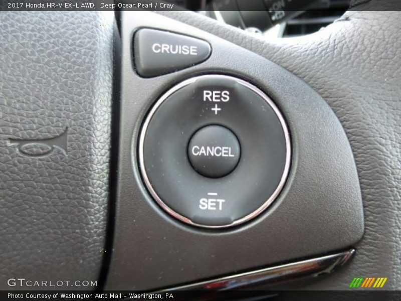 Controls of 2017 HR-V EX-L AWD