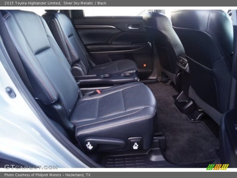 Silver Sky Metallic / Black 2015 Toyota Highlander Limited