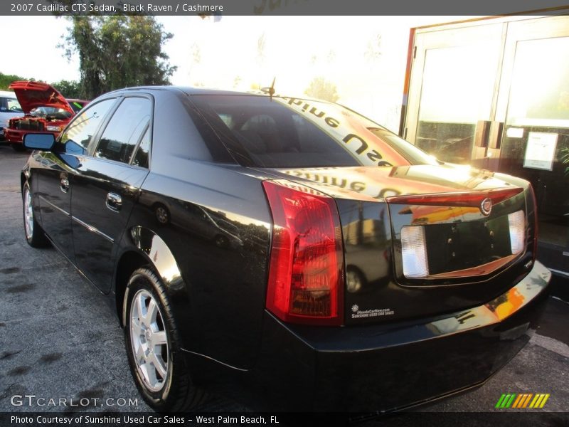 Black Raven / Cashmere 2007 Cadillac CTS Sedan