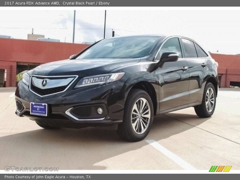 Crystal Black Pearl / Ebony 2017 Acura RDX Advance AWD