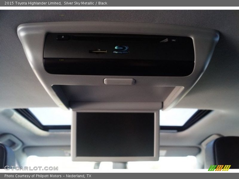Silver Sky Metallic / Black 2015 Toyota Highlander Limited