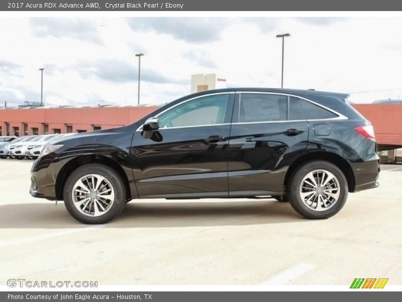 Crystal Black Pearl / Ebony 2017 Acura RDX Advance AWD