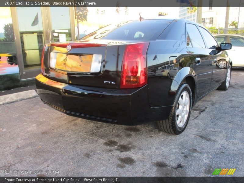 Black Raven / Cashmere 2007 Cadillac CTS Sedan