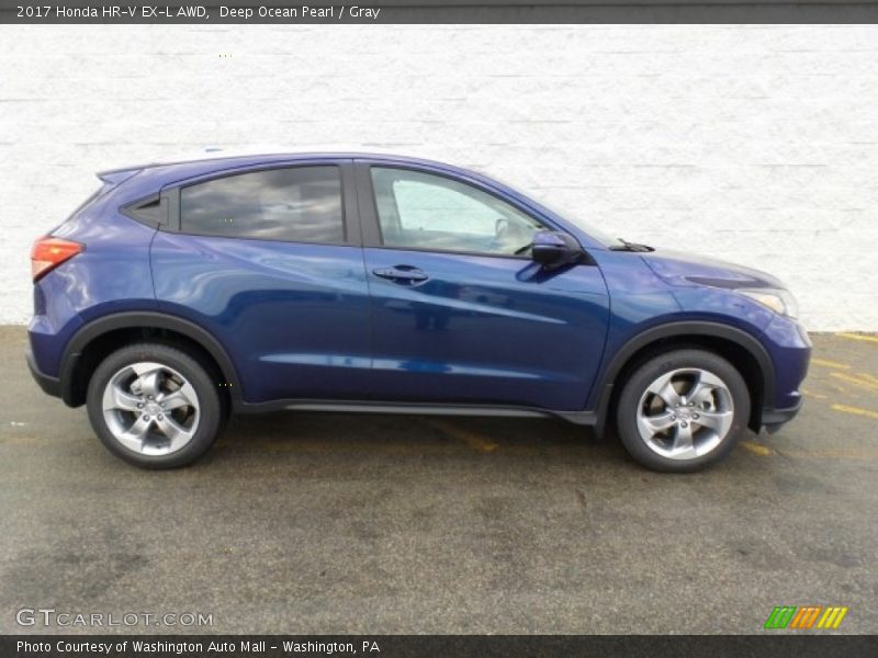  2017 HR-V EX-L AWD Deep Ocean Pearl