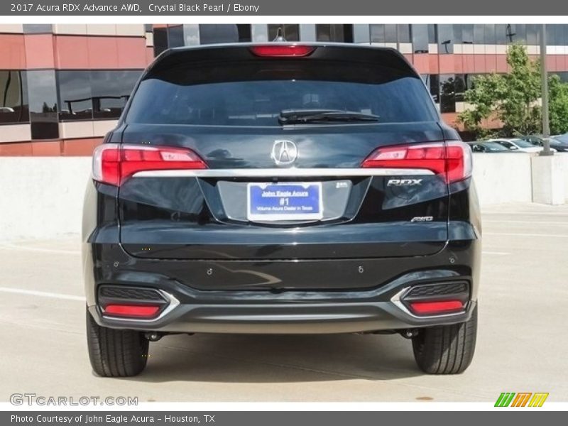 Crystal Black Pearl / Ebony 2017 Acura RDX Advance AWD
