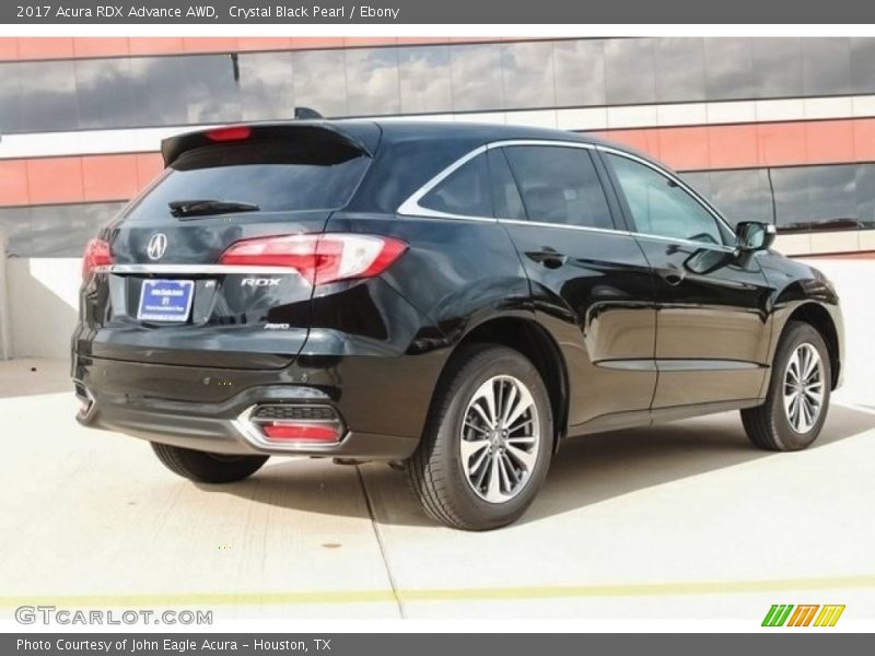 Crystal Black Pearl / Ebony 2017 Acura RDX Advance AWD