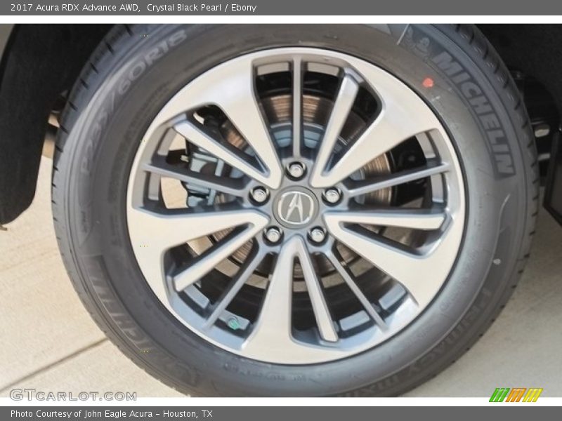 Crystal Black Pearl / Ebony 2017 Acura RDX Advance AWD