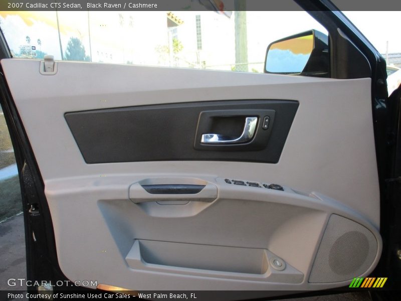 Black Raven / Cashmere 2007 Cadillac CTS Sedan