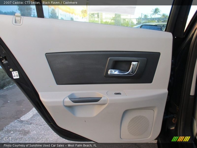 Black Raven / Cashmere 2007 Cadillac CTS Sedan