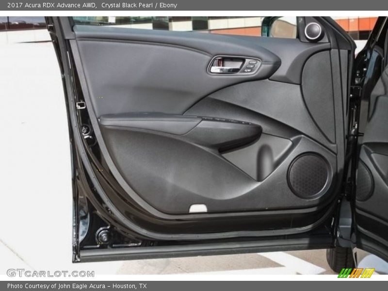 Crystal Black Pearl / Ebony 2017 Acura RDX Advance AWD