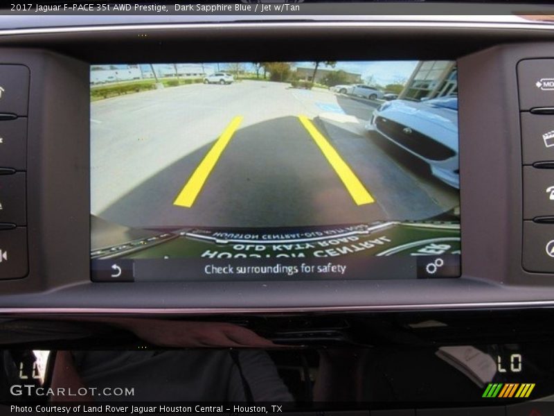 Dark Sapphire Blue / Jet w/Tan 2017 Jaguar F-PACE 35t AWD Prestige