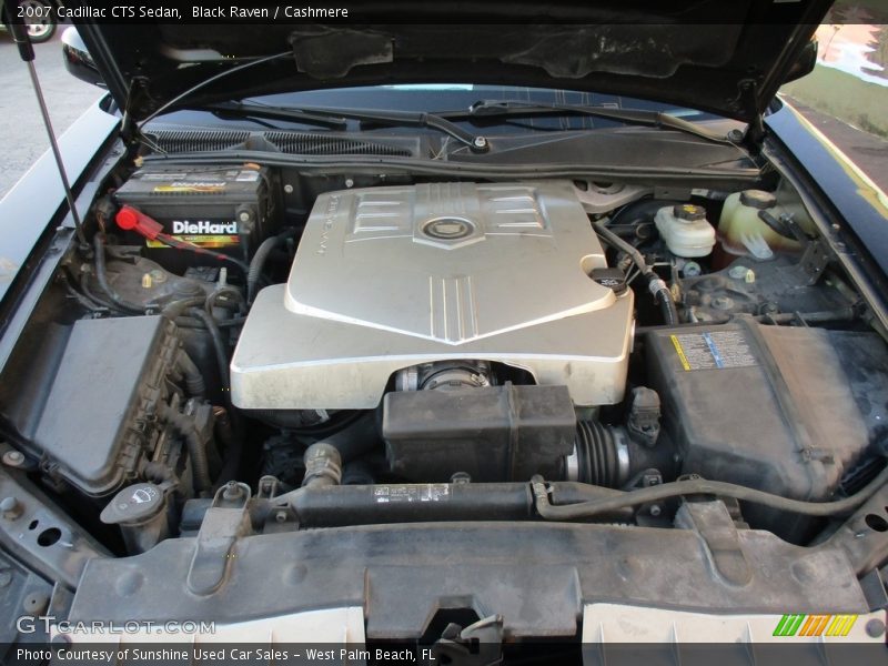 Black Raven / Cashmere 2007 Cadillac CTS Sedan