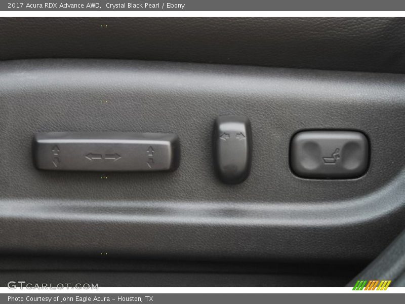 Crystal Black Pearl / Ebony 2017 Acura RDX Advance AWD