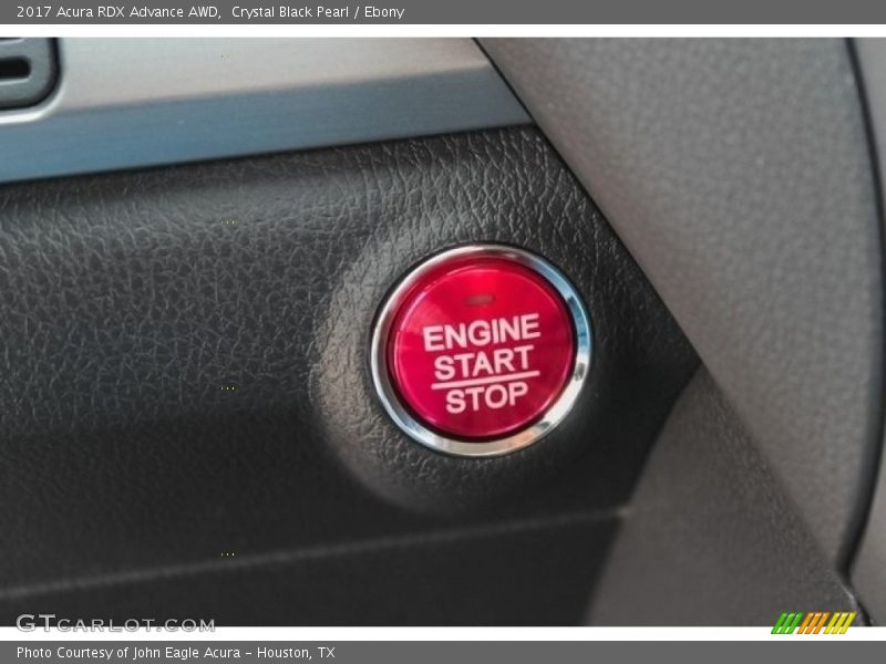 Crystal Black Pearl / Ebony 2017 Acura RDX Advance AWD