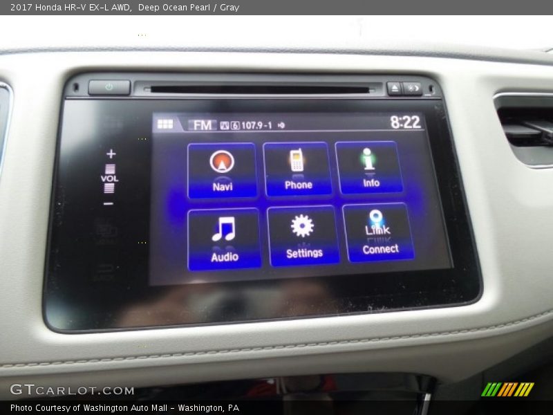 Controls of 2017 HR-V EX-L AWD