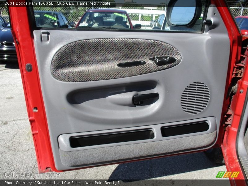 Flame Red / Agate 2001 Dodge Ram 1500 SLT Club Cab