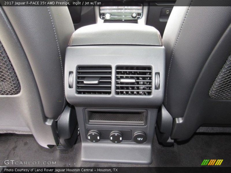Ingot / Jet w/Tan 2017 Jaguar F-PACE 35t AWD Prestige