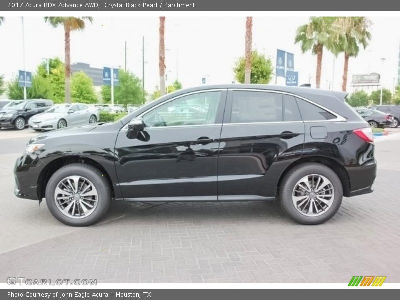 Crystal Black Pearl / Parchment 2017 Acura RDX Advance AWD