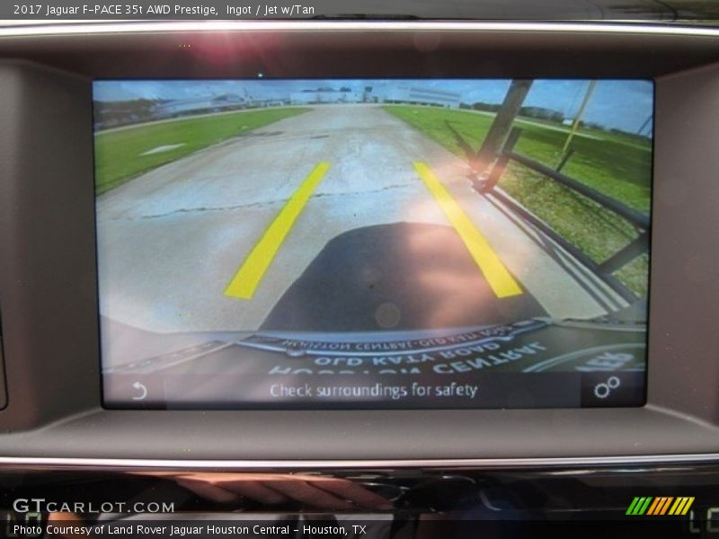 Ingot / Jet w/Tan 2017 Jaguar F-PACE 35t AWD Prestige