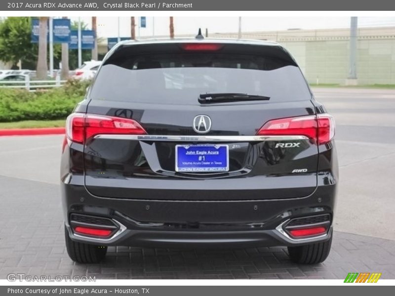 Crystal Black Pearl / Parchment 2017 Acura RDX Advance AWD
