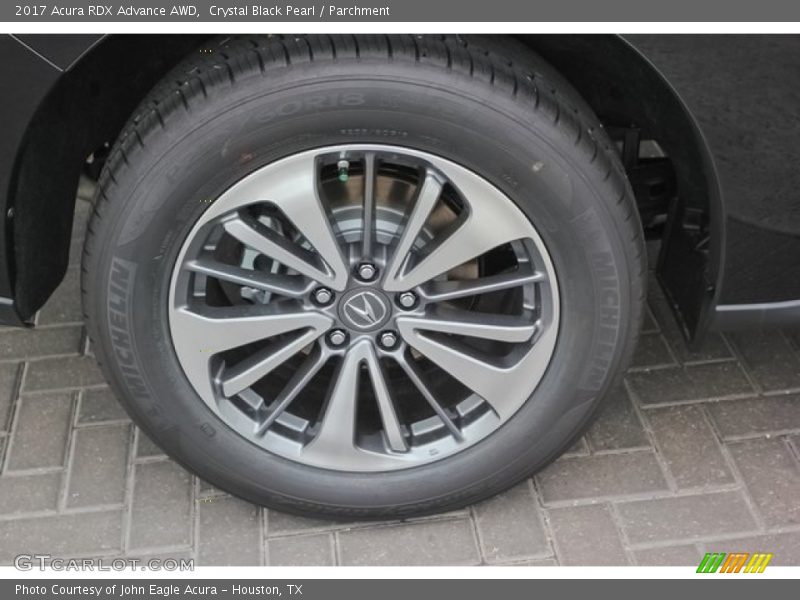 Crystal Black Pearl / Parchment 2017 Acura RDX Advance AWD