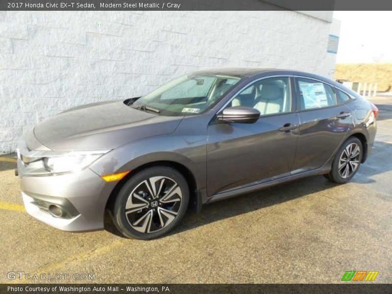 Front 3/4 View of 2017 Civic EX-T Sedan