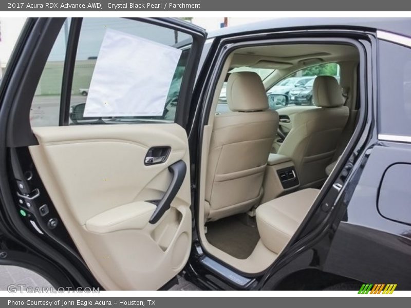 Crystal Black Pearl / Parchment 2017 Acura RDX Advance AWD