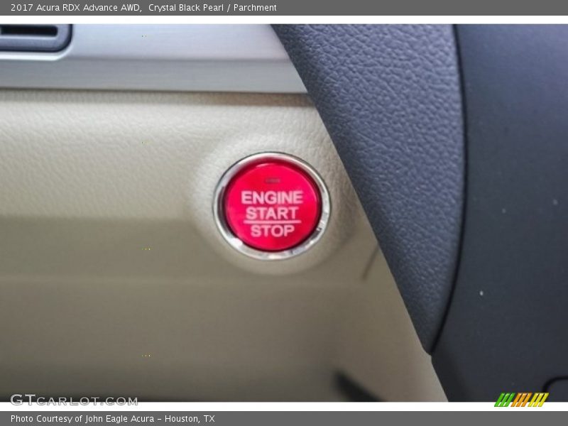 Crystal Black Pearl / Parchment 2017 Acura RDX Advance AWD