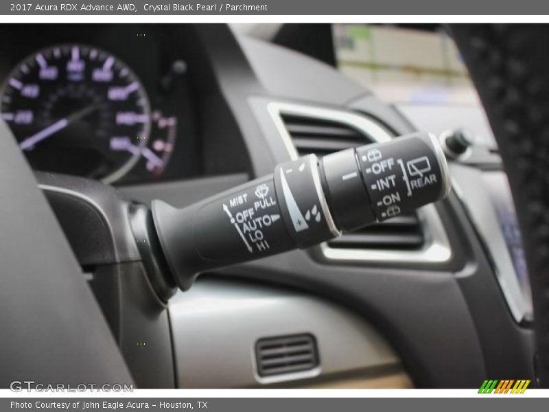 Crystal Black Pearl / Parchment 2017 Acura RDX Advance AWD