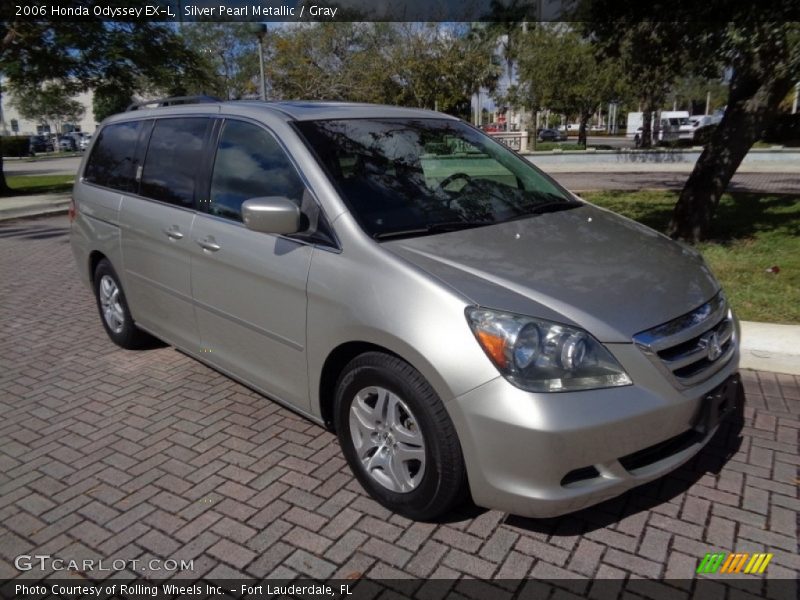 Silver Pearl Metallic / Gray 2006 Honda Odyssey EX-L