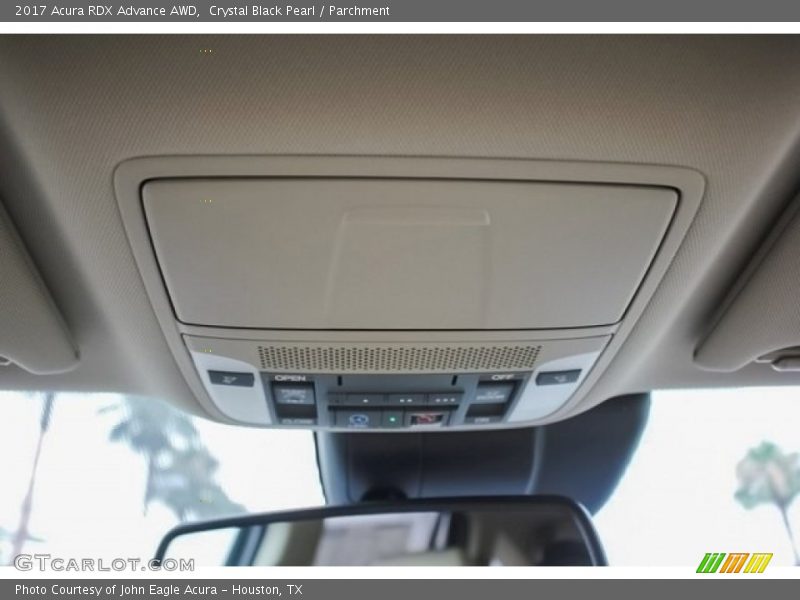 Crystal Black Pearl / Parchment 2017 Acura RDX Advance AWD