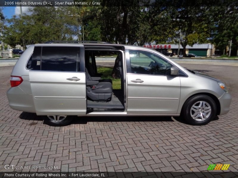 Silver Pearl Metallic / Gray 2006 Honda Odyssey EX-L