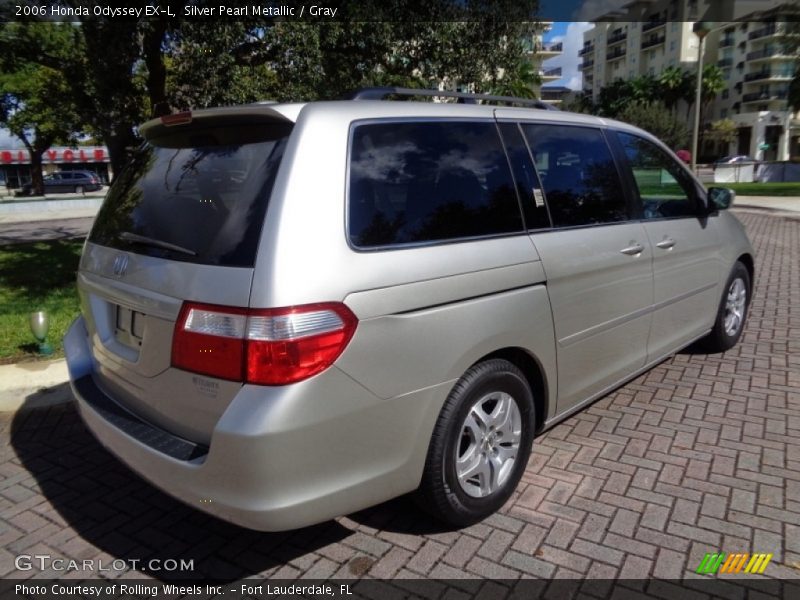 Silver Pearl Metallic / Gray 2006 Honda Odyssey EX-L