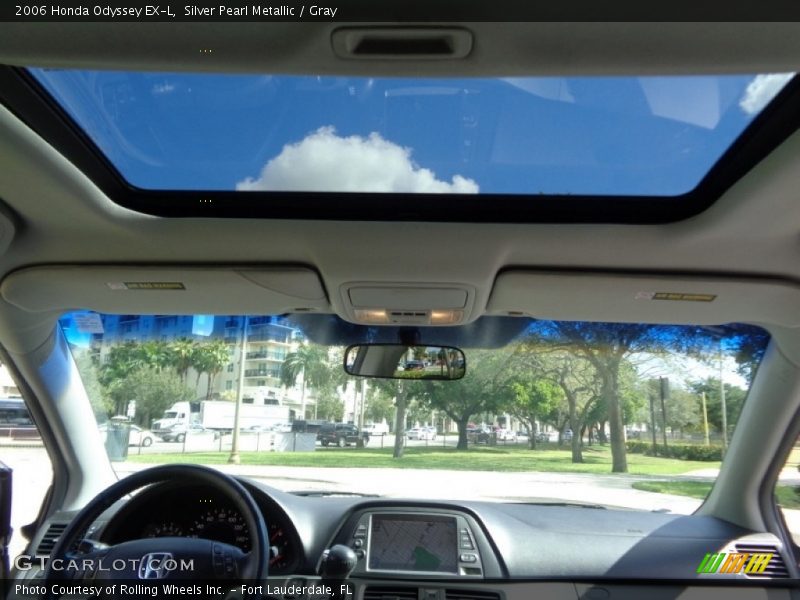 Silver Pearl Metallic / Gray 2006 Honda Odyssey EX-L