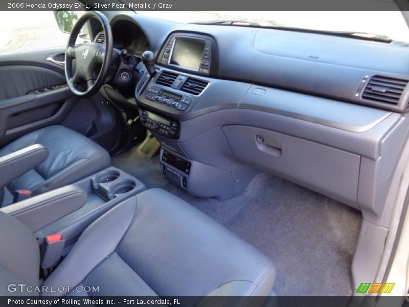 Silver Pearl Metallic / Gray 2006 Honda Odyssey EX-L