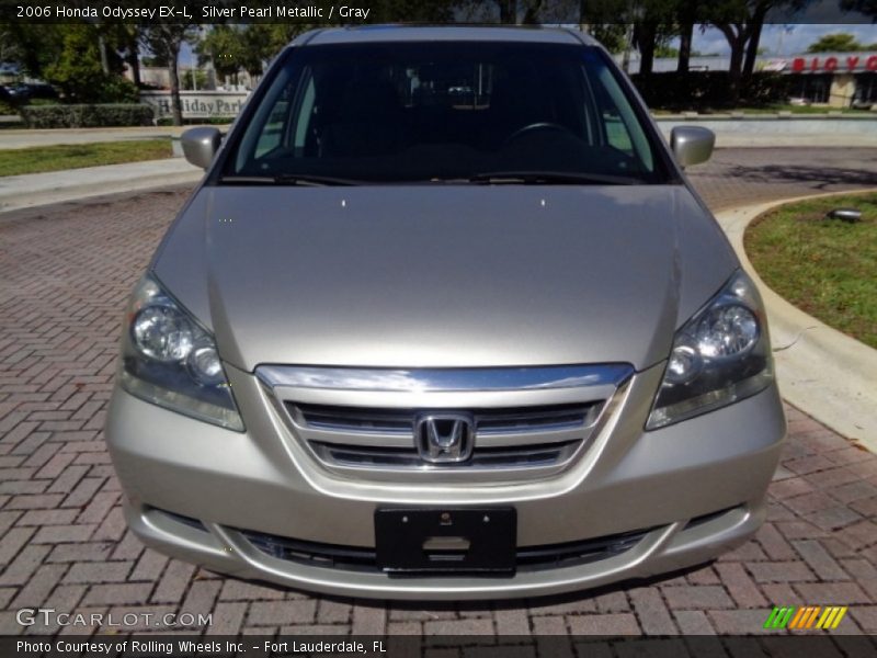 Silver Pearl Metallic / Gray 2006 Honda Odyssey EX-L